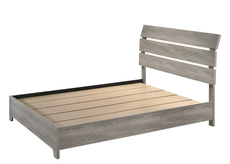 Tundra Gray Platform Bedroom Set