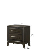 Saratoga Brown Nightstand