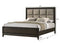 Saratoga Brown Upholstered Panel Bedroom Set