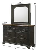 Hamilton Dark Brown Dresser