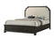 Hamilton Dark Brown Queen Upholstered Storage Platform Bed