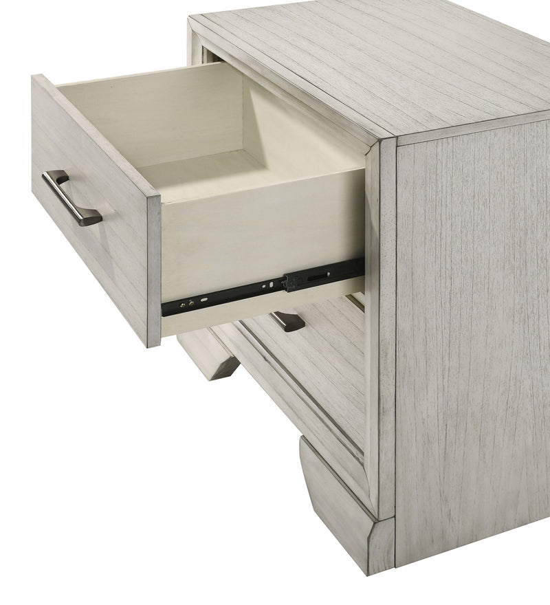 Jaymes White Mist Nightstand