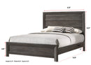 Adelaide Brown Panel Bedroom Set