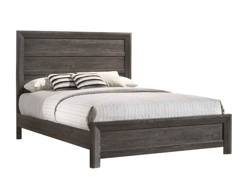 Adelaide Brown Queen Panel Bed