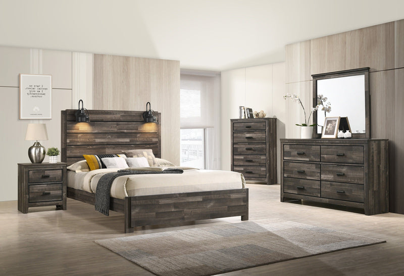 Carter Brown Platform Bedroom Set