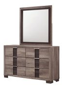 Rangley Brown Mirror