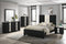 Rangley Black LED Panel Bedroom Set