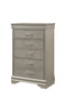 Amalia Champagne Silver Chest