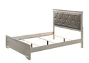 Amalia Champagne Silver Panel Youth Bedroom Set