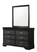 Amalia Black Panel Youth Bedroom Set