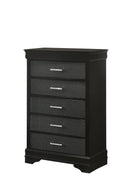 Amalia Black Panel Youth Bedroom Set