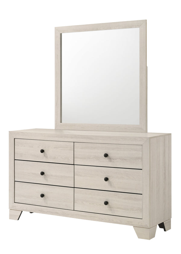 Atticus White Dresser Mirror