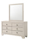 Atticus White Platform Bedroom Set