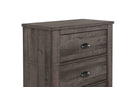 Coralee Gray Sleigh Bedroom Set