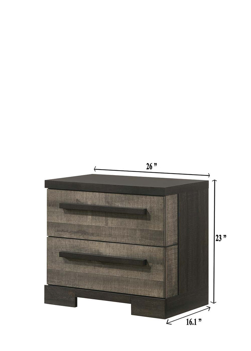 Remington Brown/Gray Nightstand