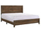 Millie Cherry Brown King Panel Bed