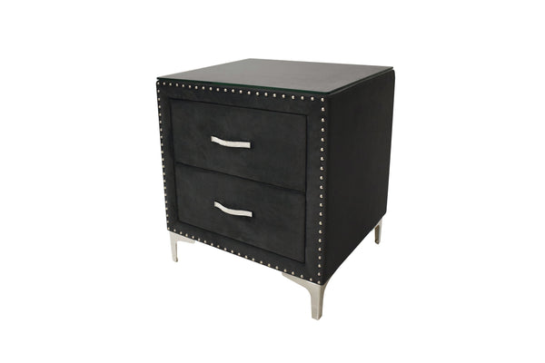 Lucinda Black Nightstand