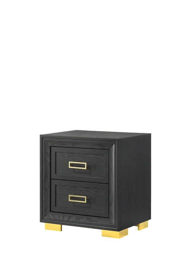 Pepe Black Nightstand