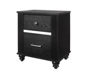 Gaston Black Nightstand