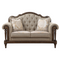 Heath Court Brown Oak Loveseat