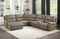 LeGrande Taupe 6-Piece Modular LAF Power Reclining Sectional