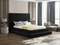 KIKI Black Platform Queen Bed