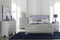 Allura Silver LED Upholstered Panel Bedroom Set