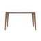 Ada Mid Century Modern Style Solid Wood Walnut Oval Dining Table