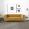 Kano Gold Velvet Large Sofa