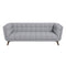 Kano Light Gray Fabric Large Sofa