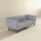 Kano Light Gray Fabric Large Sofa