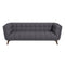 Kano Seaside Gray Fabric Large Sofa