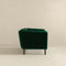 Kano Dark Green Velvet Lounge Chair