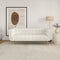 Kano Dark Beige Boucle Large Sofa with Metal Legs