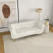 Kano Dark Beige Boucle Large Sofa with Metal Legs