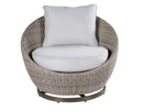 Adeline Patio 3-Pack(Round Side Table & 2 Swivel Accent Chairs)