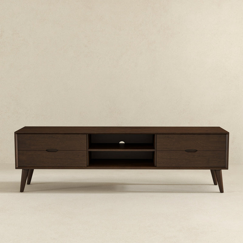 Adrian Mid-Century Modern TV Stand (Walnut)