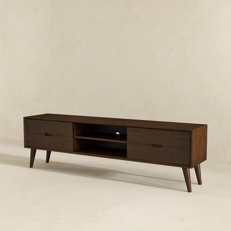 Adrian Mid-Century Modern TV Stand (Walnut)