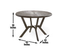 Alamo 45 inch Round Dining Table