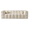 Bella Ivory Boucle Tufted Sofa