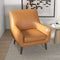 Lexi Tan Leather Lounge Chair