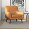 Lexi Tan Leather Lounge Chair