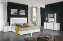 Alice Gloss White Italian Bedroom Set