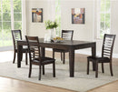 Ally 5 Piece Set(Table & 4 Side Chairs)