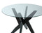 Amalie Grey 5-Piece Dining Set(Table & 4 Chairs)