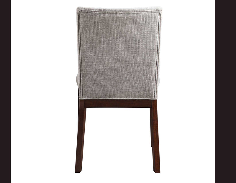 Amalie Side Chair, Camel Linen, Set of 2