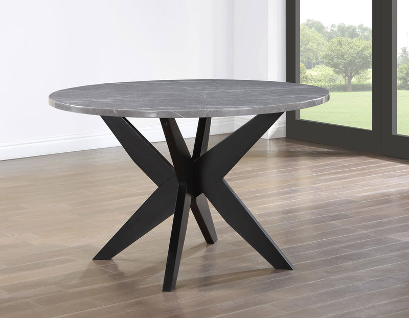 Amy 48-inch Faux-Marble Dining Table