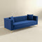 Kendra Dark Blue Velvet Sofa