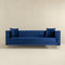 Kendra Dark Blue Velvet Sofa