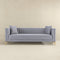 Kendra Light Grey Velvet Sofa